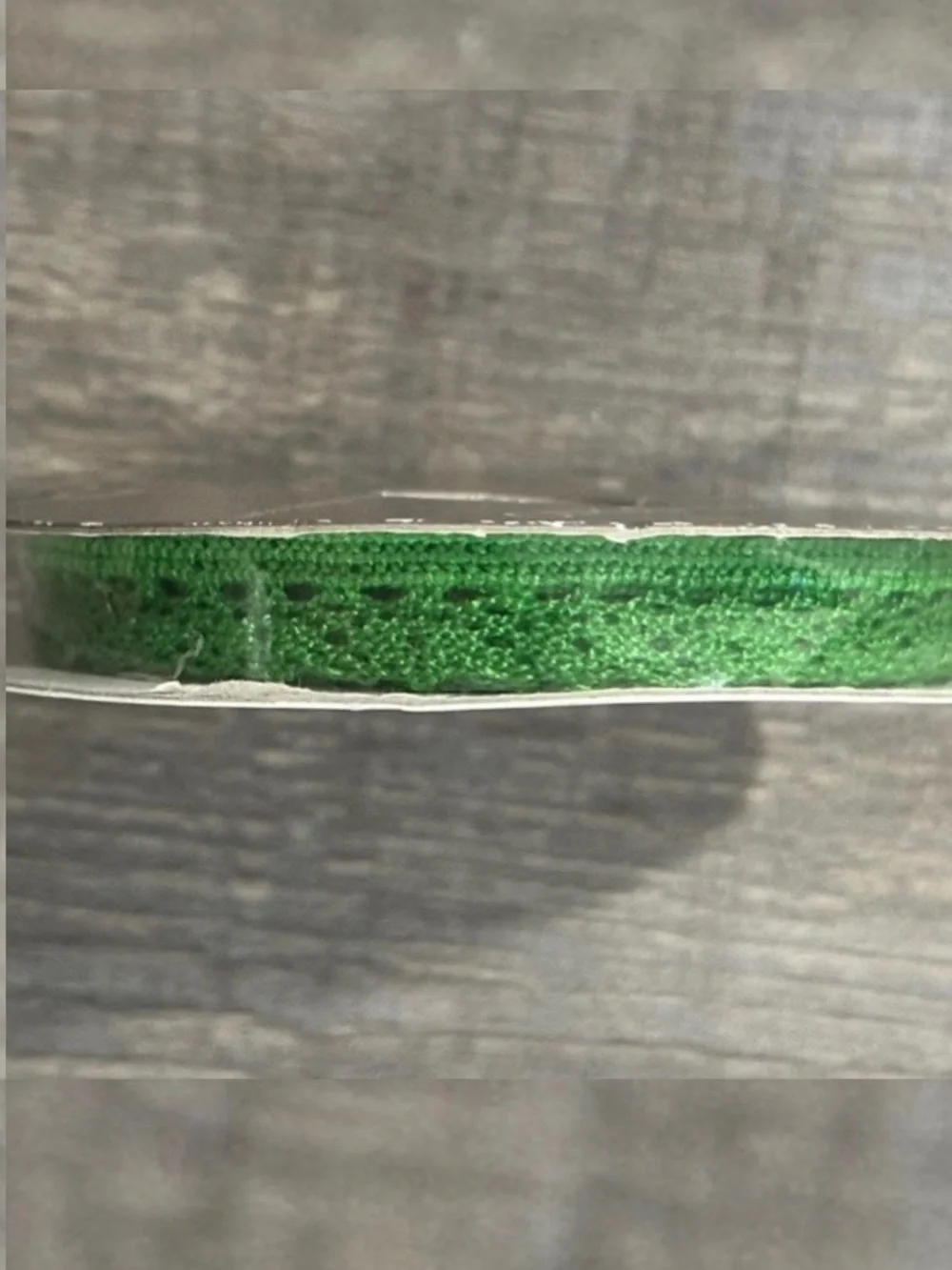 💞 New 4yd Offray 3/8” Green Lace Sewing & Crafting Trim